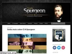 Sites similar to projetospurgeon.com.br