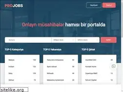 Sites similar to projobs.az