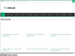 Sites similar to projobs.pk