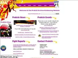 Sites similar to prokickarchive.com