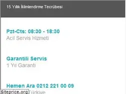 Sites similar to proklimaservisi.com