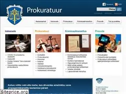 Sites similar to prokuratuur.ee