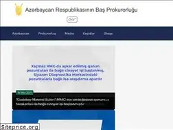 Sites similar to prokurorluq.gov.az