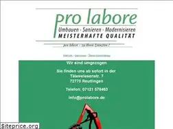 Sites similar to prolabore.de