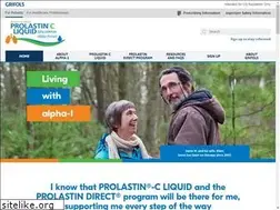 Sites similar to prolastin.com