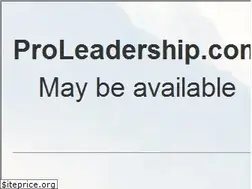 Sites similar to proleadership.com