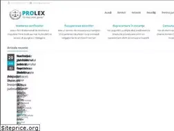Sites similar to prolex.md