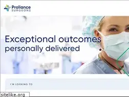 Sites similar to proliancespine.com