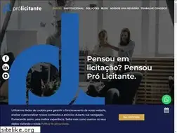 Sites similar to prolicitante.com.br