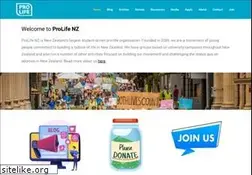 Sites similar to prolife.org.nz