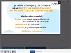 Sites similar to prolifeclinic.pl