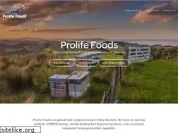 Sites similar to prolifefoods.co.nz