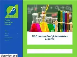Sites similar to prolifeindustries.in