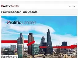 Sites similar to prolificlondon.co.uk