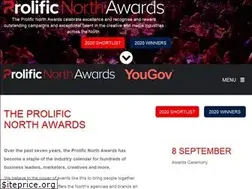 Sites similar to prolificnorthawards.co.uk