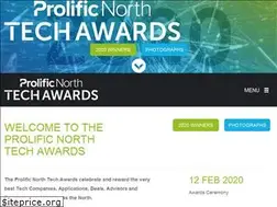 Sites similar to prolificnorthtechawards.co.uk