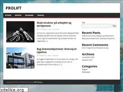 Sites similar to prolift.dk