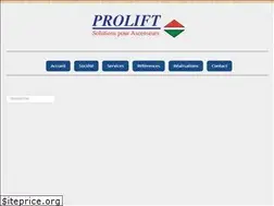 Sites similar to prolift.fr