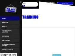 Sites similar to prolifttraining.com.au