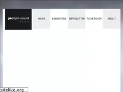 Sites similar to prolight-sound-blog.com