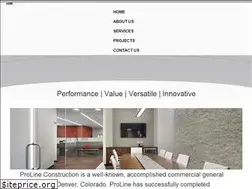 Sites similar to prolineconstructioncompany.com