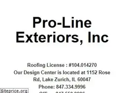 Sites similar to prolineexteriors.com