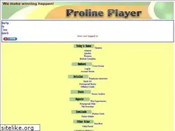 Sites similar to prolineplayer.com