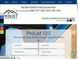 Sites similar to prolist123.com
