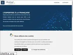 Sites similar to prolival.fr
