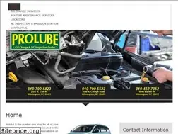 Sites similar to prolubeinc.com