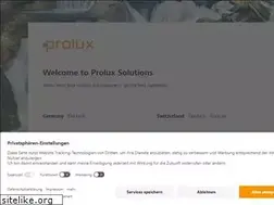 Sites similar to prolux-ag.ch