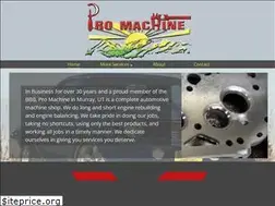 Sites similar to promachineshop.com