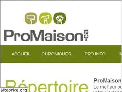 Sites similar to promaison.com