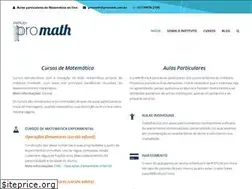 Sites similar to promath.com.br