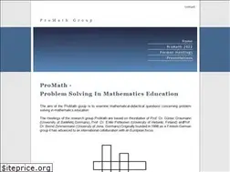 Sites similar to promath.org