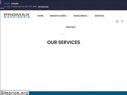 Sites similar to promaxmachinerie.com