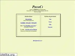 Sites similar to promci.qc.ca