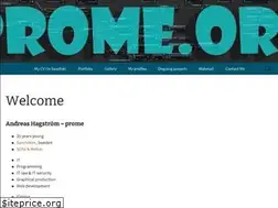 Sites similar to prome.org