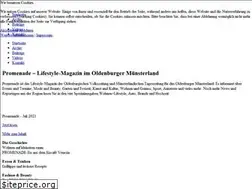 Sites similar to promenade-online.de