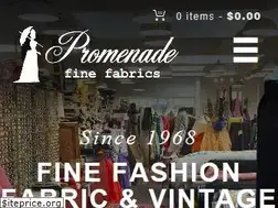 Sites similar to promenadefinefabrics.com