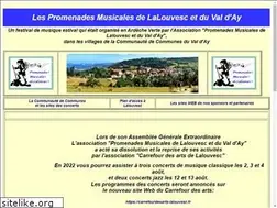 Sites similar to promenadesmusicales-lalouvesc.com