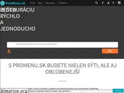 Sites similar to promenu.sk
