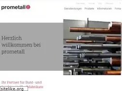 Sites similar to prometall.ch