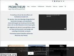 Sites similar to prometheusinstitut.de