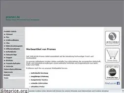 Sites similar to promex.de