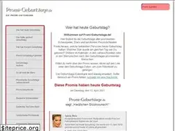 Sites similar to promi-geburtstage.de