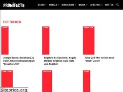 Sites similar to promifacts.de