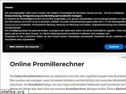 Sites similar to promillerechner.net