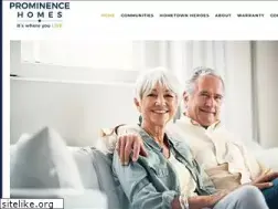 Sites similar to prominencehomes.co