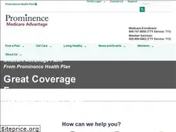 Sites similar to prominencemedicare.com
